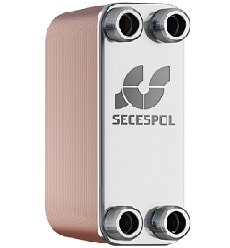 Паяный теплообменник Secespol RA14