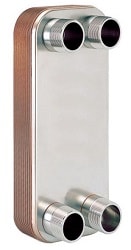 Паяный теплообменник Zilmet ZB 207
