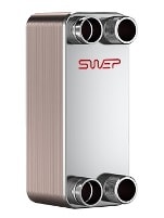 Паяный пластинчатый теплообменник SWEP B12